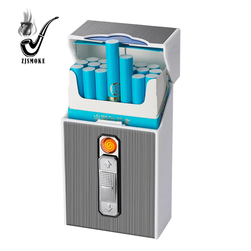 Newly Designed lighters Laser printing PC cigarette case king size 25 In the kitchen