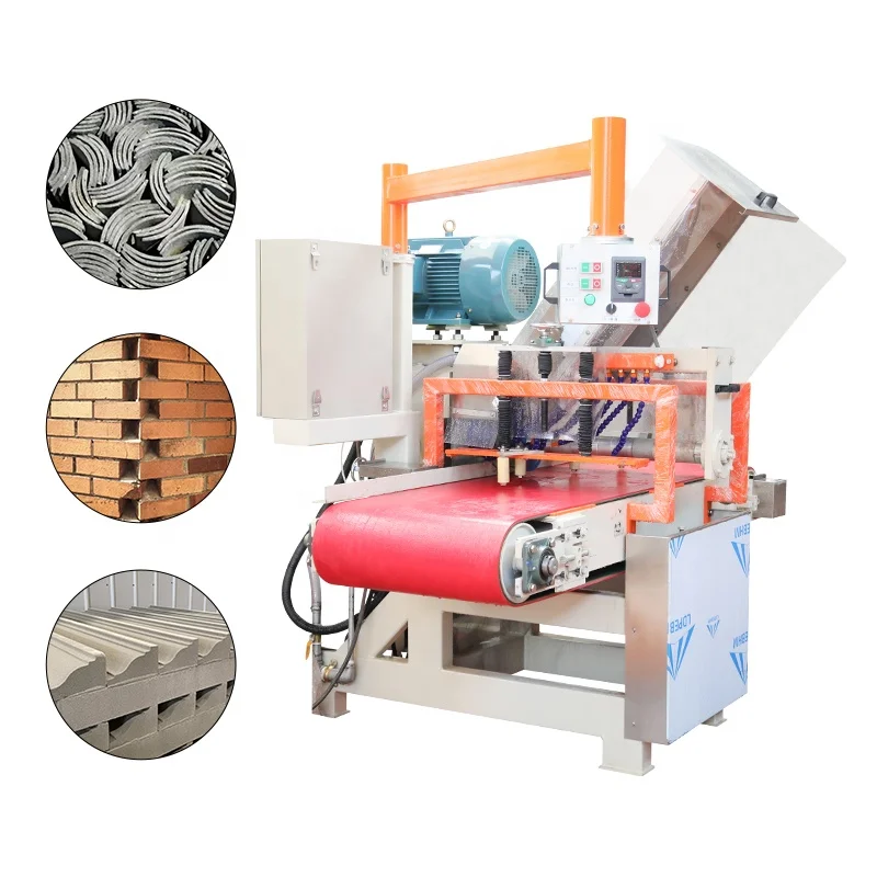 Hongyi tile Skirting Machine equipment cutting blade machine for mosaic ceramic tiles brick slip automatic for ceramic granite