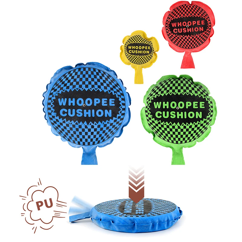 April Fools Day Noise Maker Toys Custom Funny Whoopee Cushion Top Prank Toys Fart Joke Toy