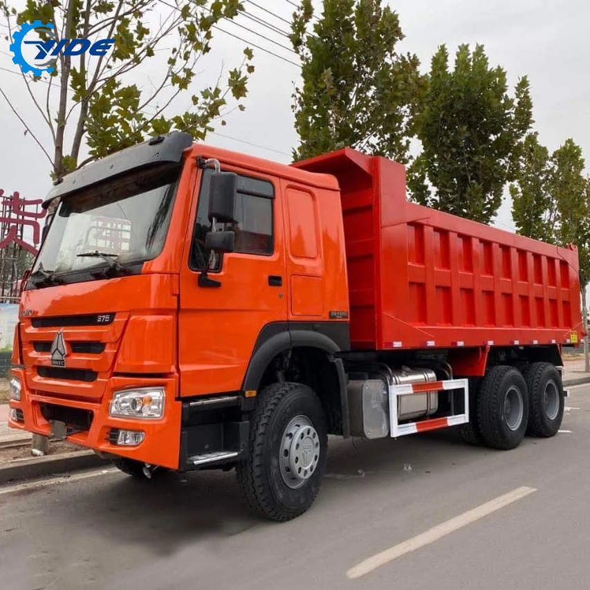 Dump Truck Second Hand Sinotruck Howo Dump Truck For Sales 6x4 10 Wheels 375HP Howo Used tipper