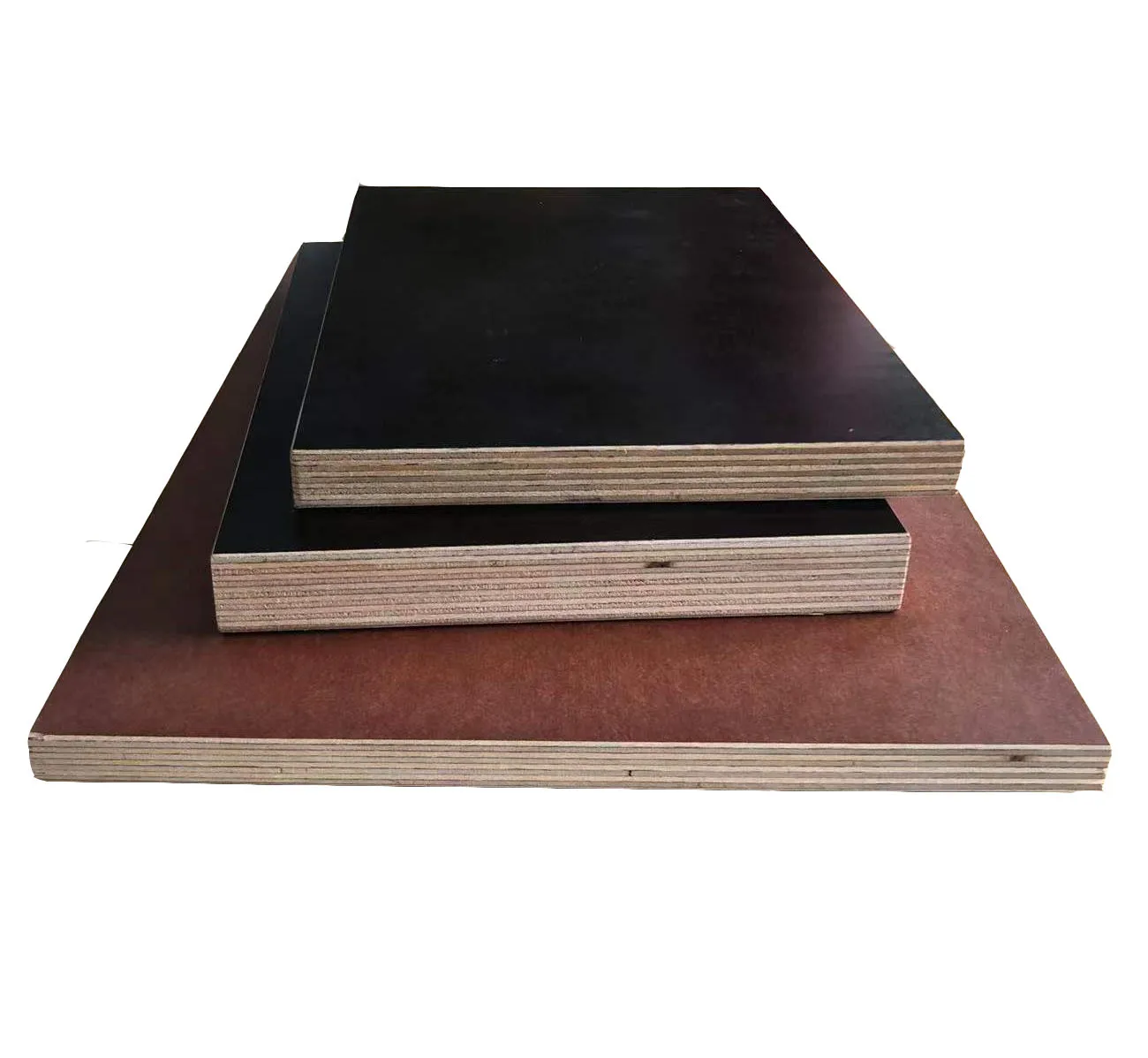 CHINA LIANGGONG 1220x2440mm Black Film Faced Plywood Construction Formwork Phenolic board 18mm/21mm thickness