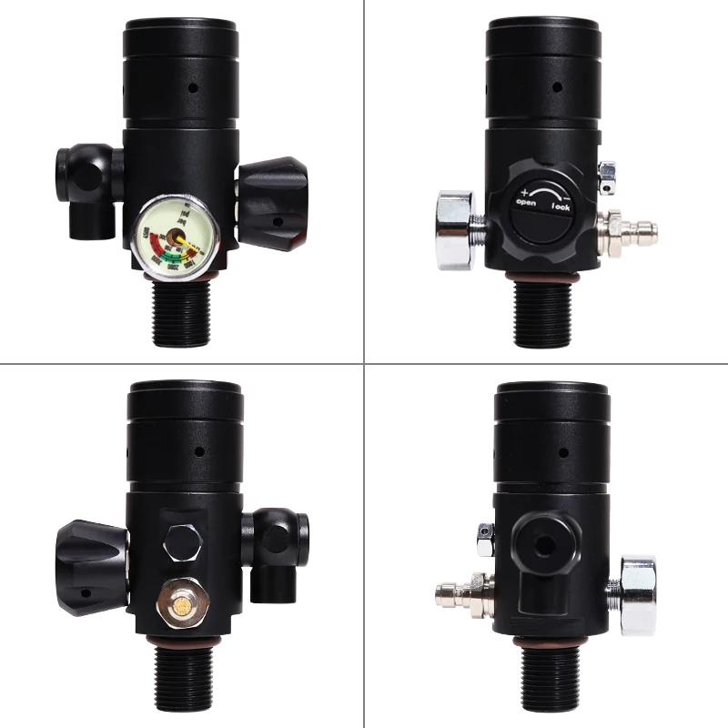 Diving Air Oxygen Pressure Regulators Scub Header Pressure Reducing Valve