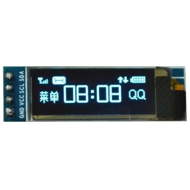 Lonten 0,91 дюймов 128x32 I2C IIC последовательный синий модуль ЖК-дисплея OLED 0,91 дюйма 12832 SSD1306 ЖК-экран для arduinos