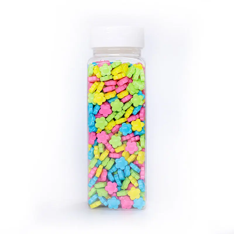 wholesale price factory sales Mix flower tablet candy  bake ingredient edible Easter cake decoration sprinkles press candy