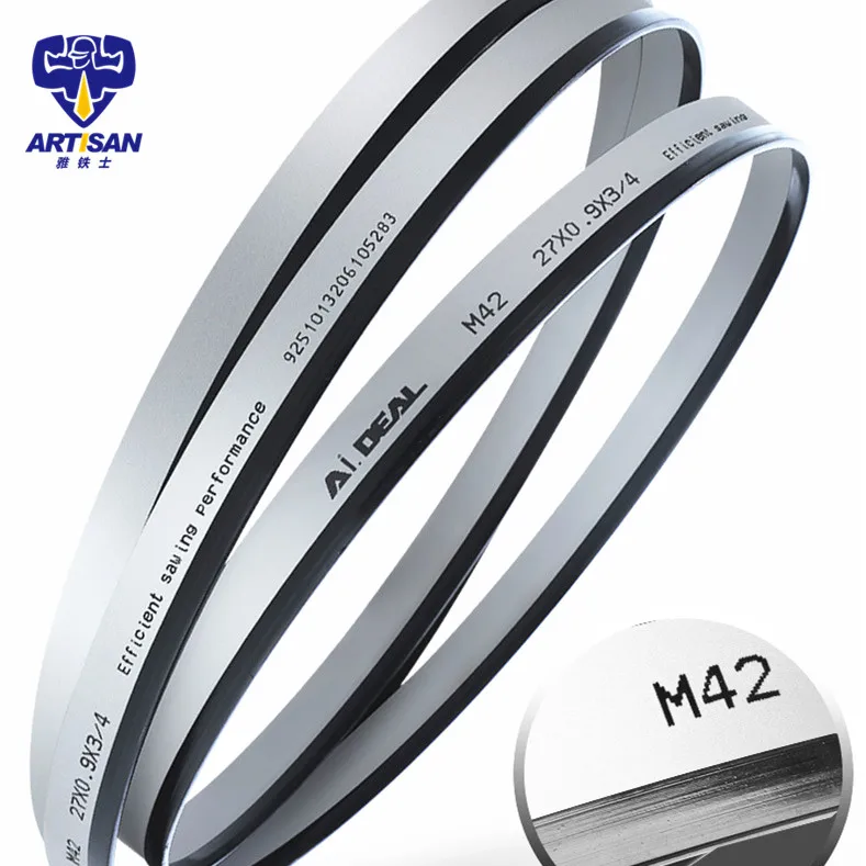 Band saw blade for stainless steel M42 HSS carbon steel bandsaw blade