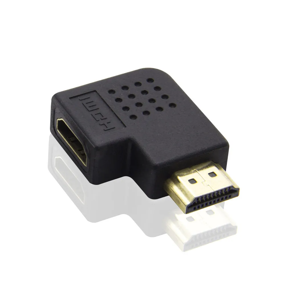 270 Degree Vertical Flat HDMI Male to Female Adapte