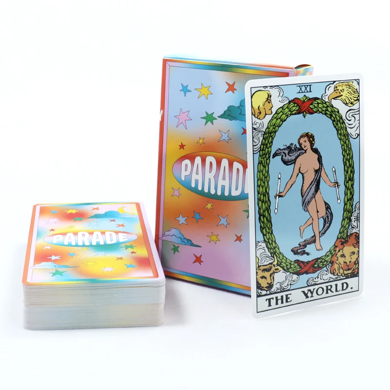Factory custom printing prophecy tarot cards personalized pattern custom tarot decks