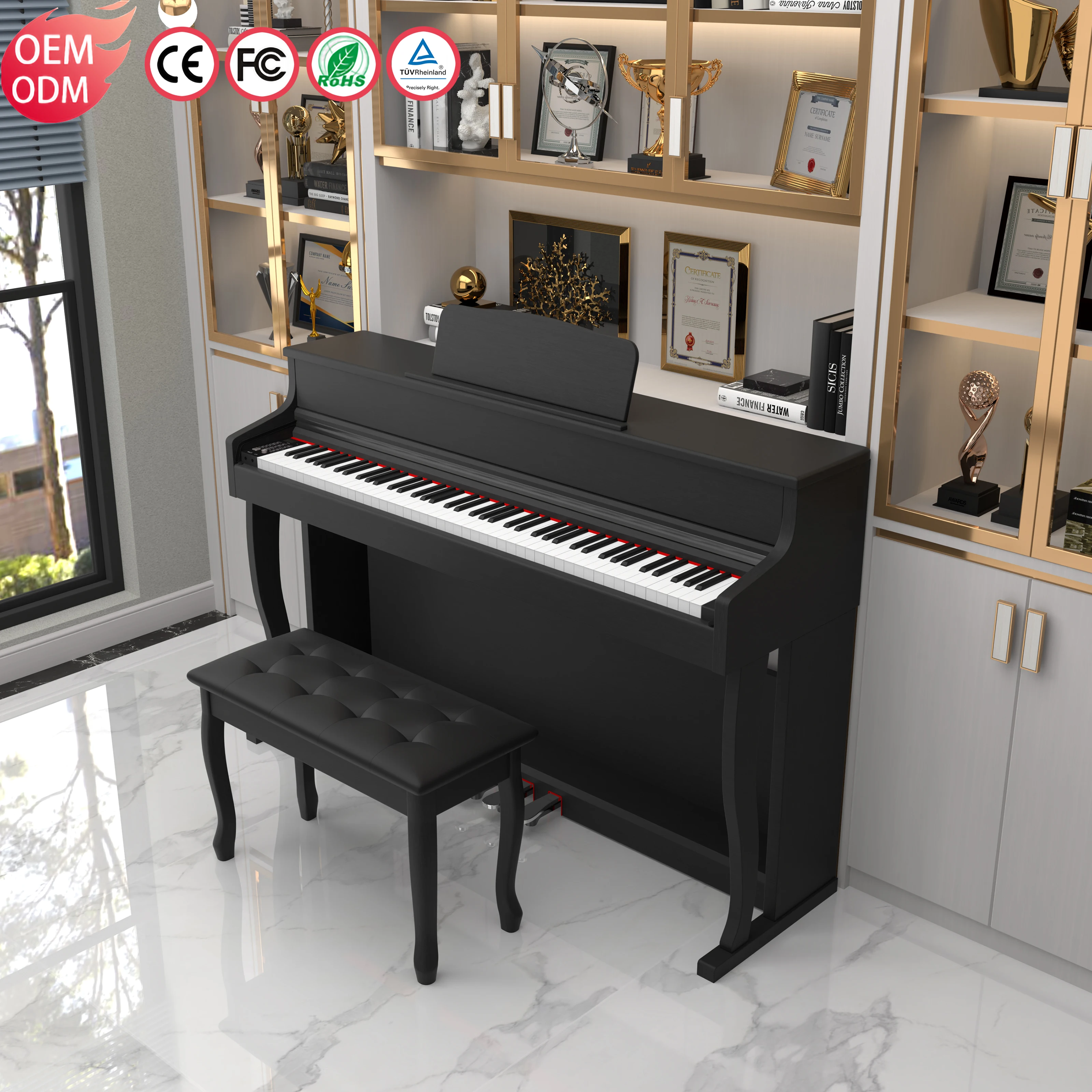 KIMFBAY 88 Keys Upright Piano keyboard professional pianos made in china 88 key weighted keyboard digital piano