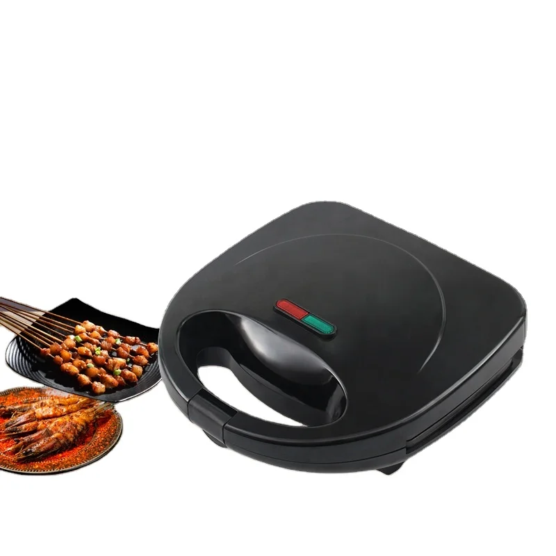 Hot selling Electric 2 Slices Sandwich Toaster grill non-stick grill waffle plate Sandwich Maker