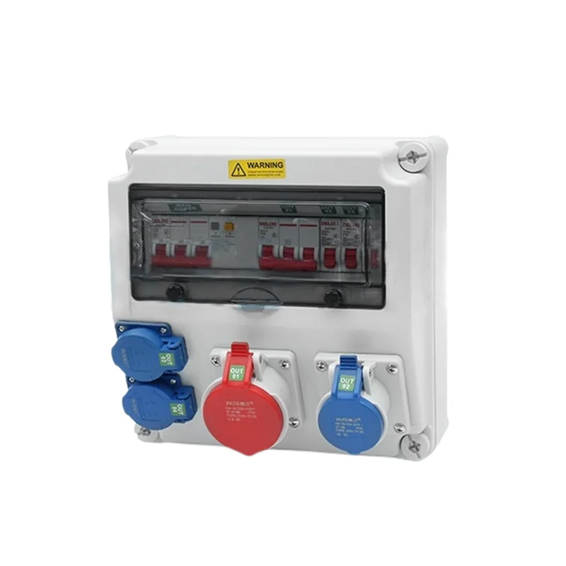 Powercon Outlet Supply Equipment Power Distro Distribution Box