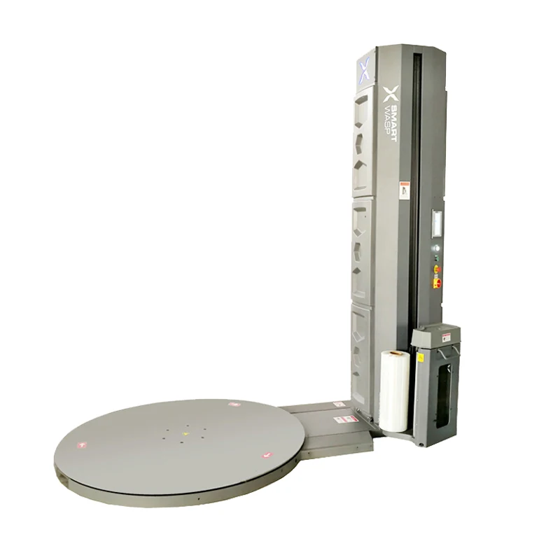 Manufacturer customization pallet wrapping machine with 250% pre-stretch rate film wrapping machine