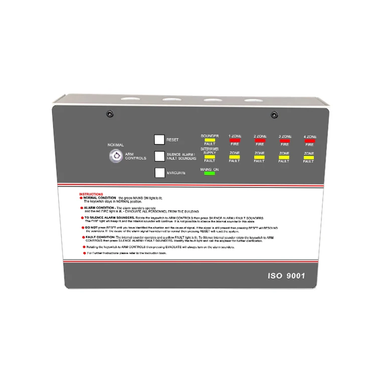 Manufacture  Alarm System 1/2/4 Zones Conventional Fire Alarm Control Panel