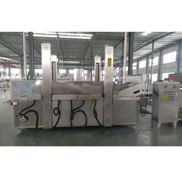 full automatically pork rinds  brosted chicken fryed machine/french fries continuous fryer