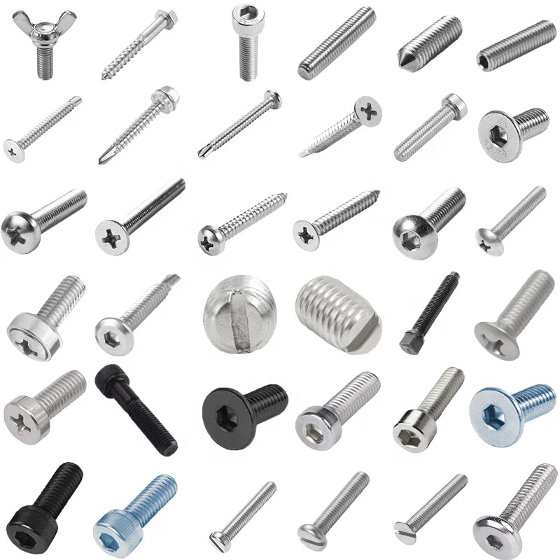 2022  hot sell hexagon nut and hexagon bolt in 304/316 stainless steel fasteners screw,nut and bolt