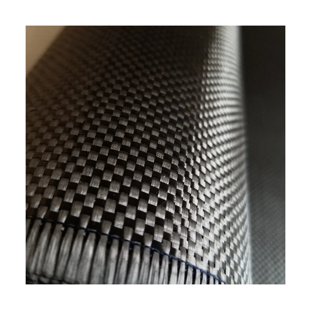 Twill Weave Carbon Fibre Sheet Price from 200gsm to 680gsm Carbon Cloth Fiber Roll
