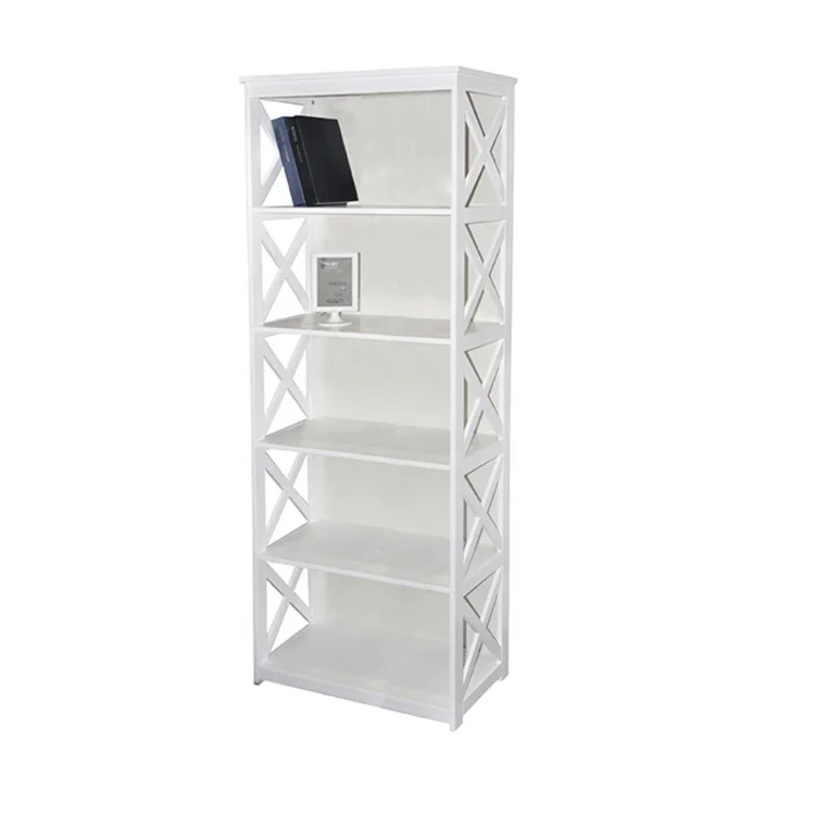 Книжный шкаф из МДФ, деревянная книжная полка для гостиной