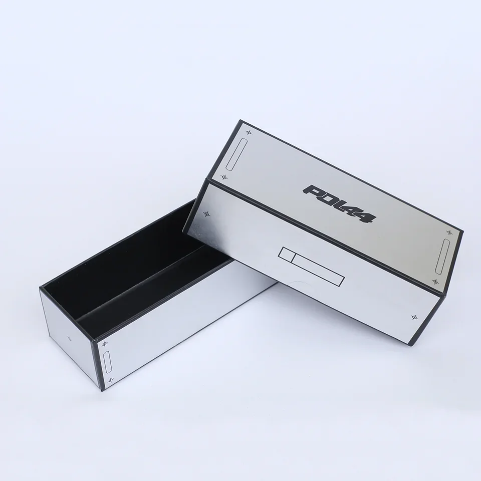 Custom Hot Sale Small White Cardboard Box Heaven And Earth Cover Lid Packaging Boxes