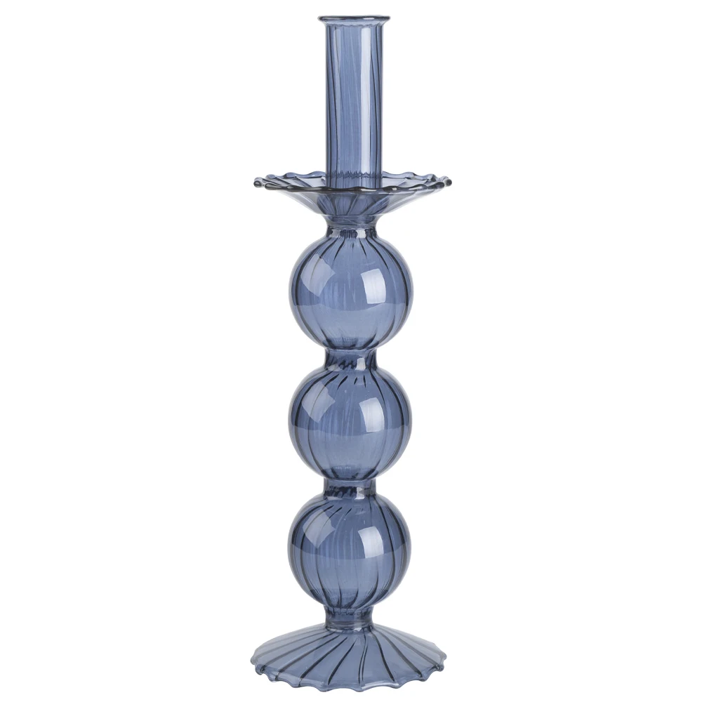 beautiful bird home decor candle holder made of porcelain and bronze inspired by a vintage design glass