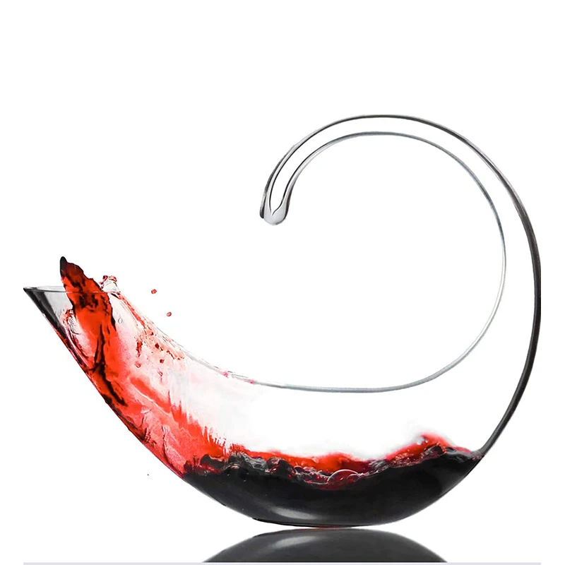 scorpio shaped glass whiskey liquor decanter