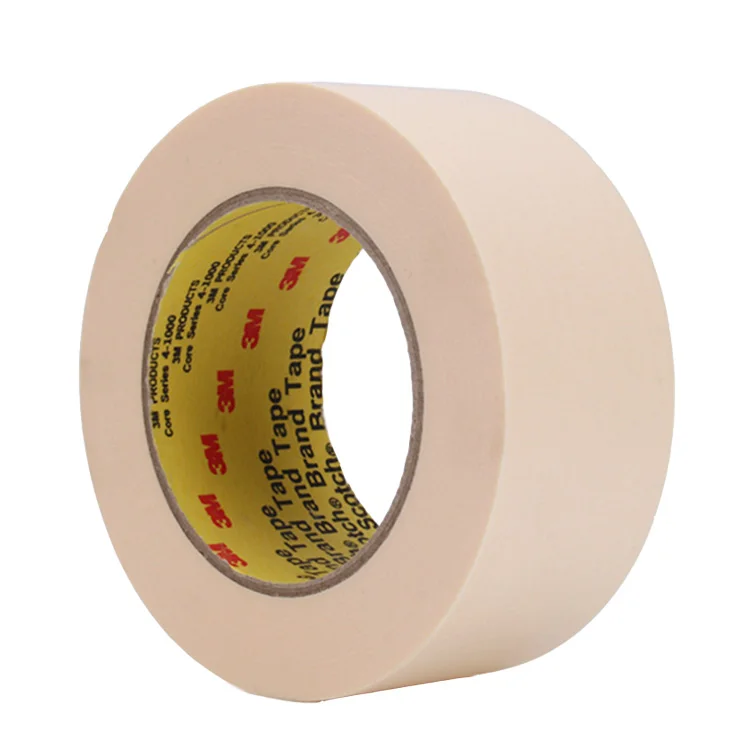 3M 2142 Single Sided High Temperature Resistance Masking Tape for Paint Bake Operations 0.14mm