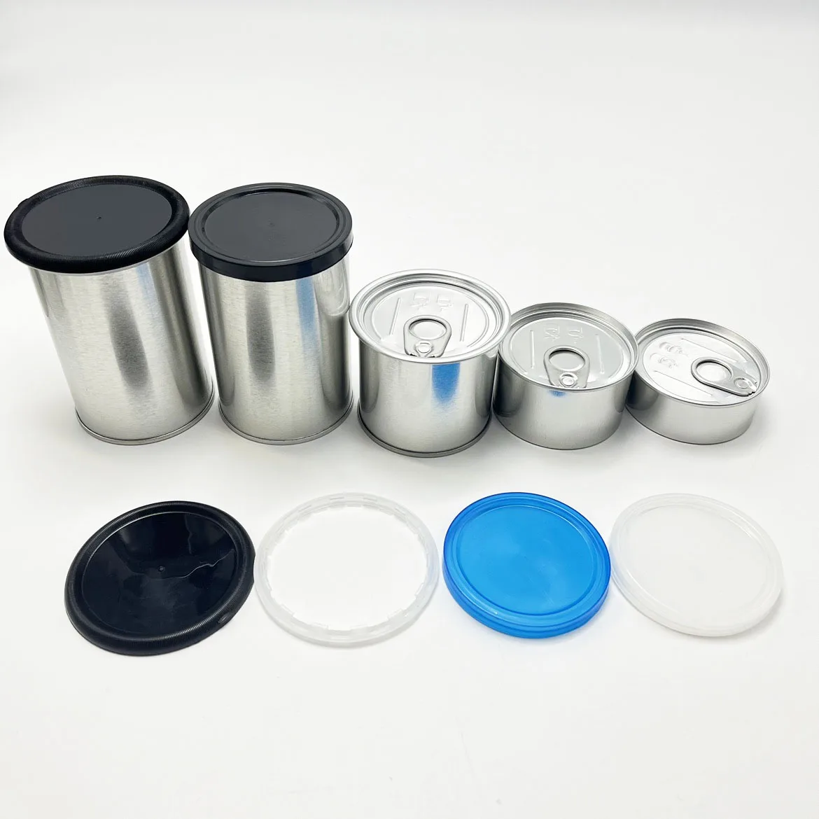 Best Price In Bulk  100ml/3.5g Hand Seal Tuna Can with Lid - NO TOOLS NEEDED