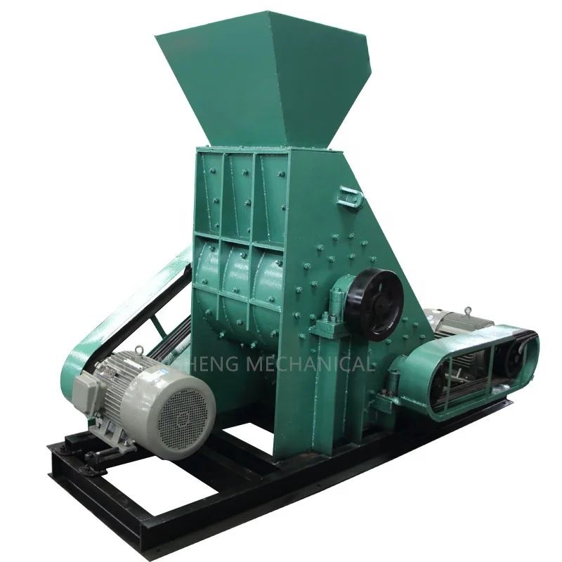 HuanSheng Double Rotor Stage Hammer Crusher Double Toothed Roller Grading Crusher Two-Stage Hammer Crusher