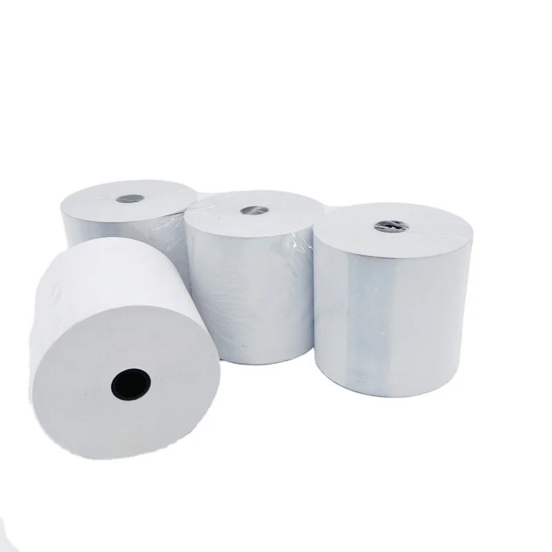 Printed 70 gsm Thermal Pos Paper Roll 80x80MM with best price