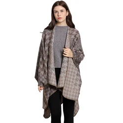 National Style Shawls Personalized Poncho Rose Pattern Make Your Own Shawl Unique Gifts Free Sample