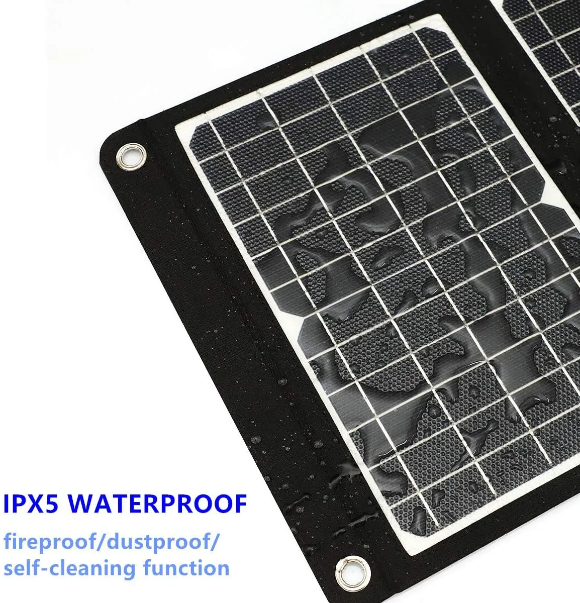 Amazon Manufacturer Flexible Waterproof 30w Solar Panel Charger For Cellphone Foldable Portable Solar Panel