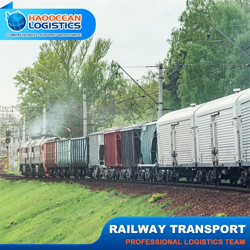Excellent shipping agent International railway freight Train shipping from China to Poland/UK/France/Germany