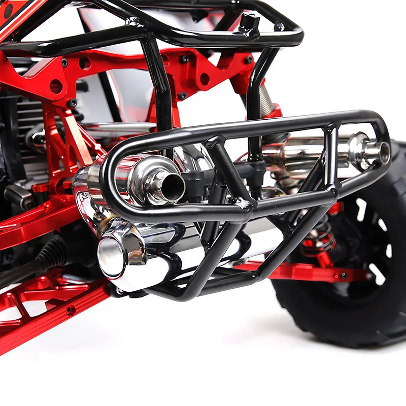 ROVAN BAHA5TS MAX 1 5 Petrol Fuel 2 Stroke Large 2.4G Aluminum CNC Metal EXT Off Road RC Truck 45CC Nitro Hobby Vehicle Toy