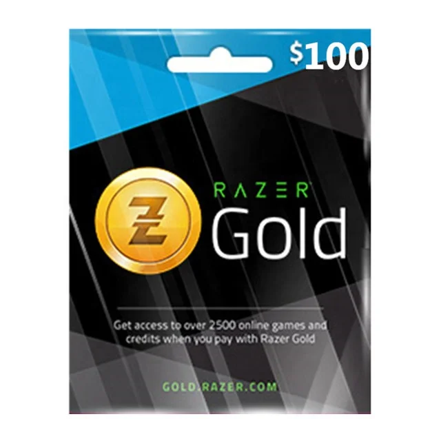 Recharge Razer Gold Gift Card $100 Balance Account ID
