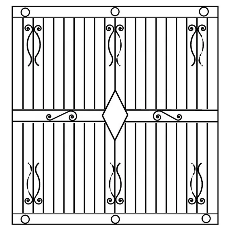Верхние строчки статистики продаж современный кованого железа с окошком