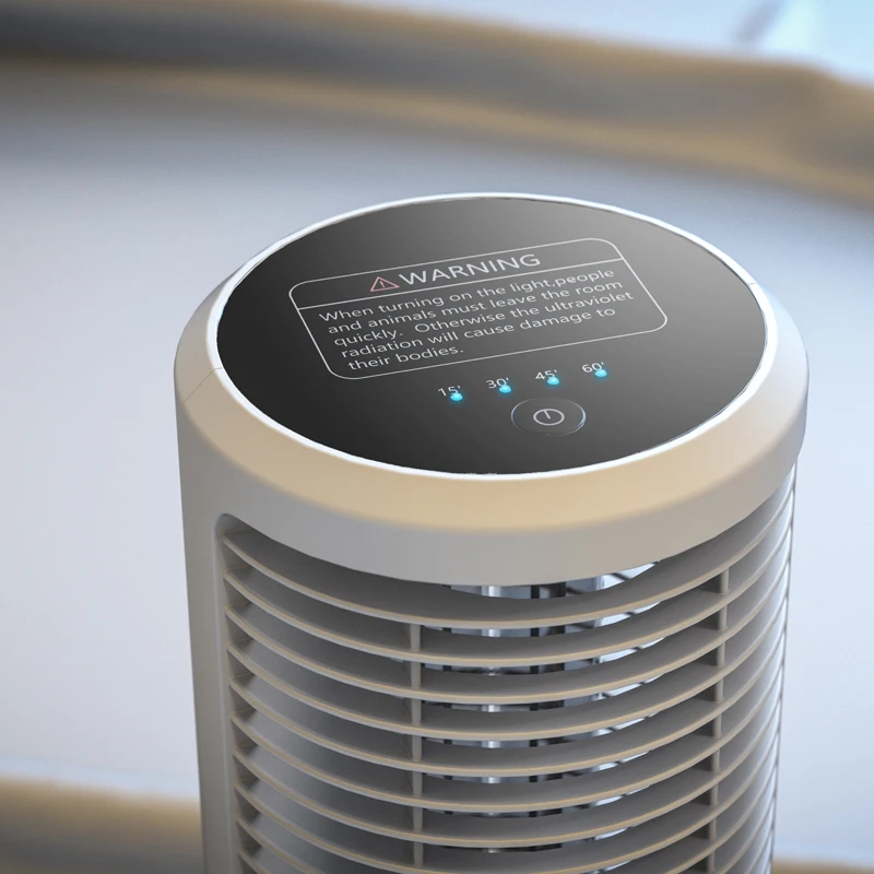 
CE approval UV disinfection lamp 2020 war plug motion sensor automatic on / off dc 12v germicidal lamp with ozone 