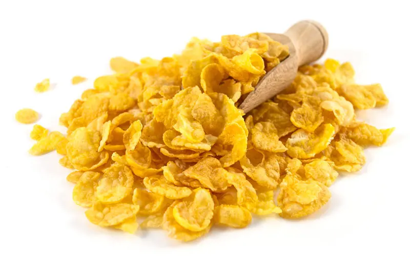 OEM high quality organic corn flakes cereal for breakfast