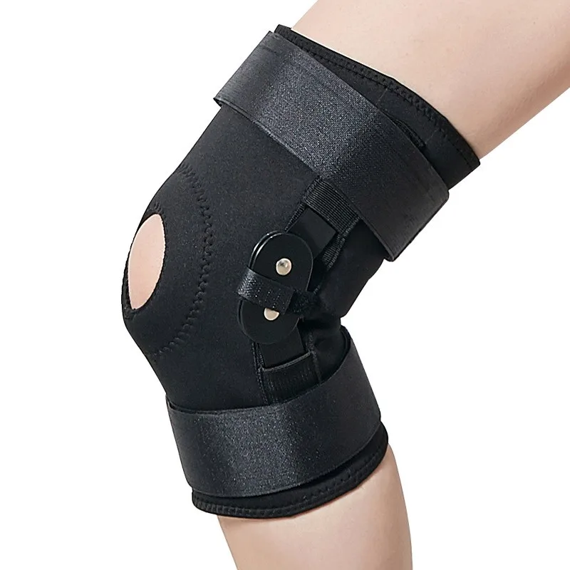 Wholesale Neoprene Knee Support Braces Adjustable rom knee brace Joint Arthritis Hinged Knee Brace