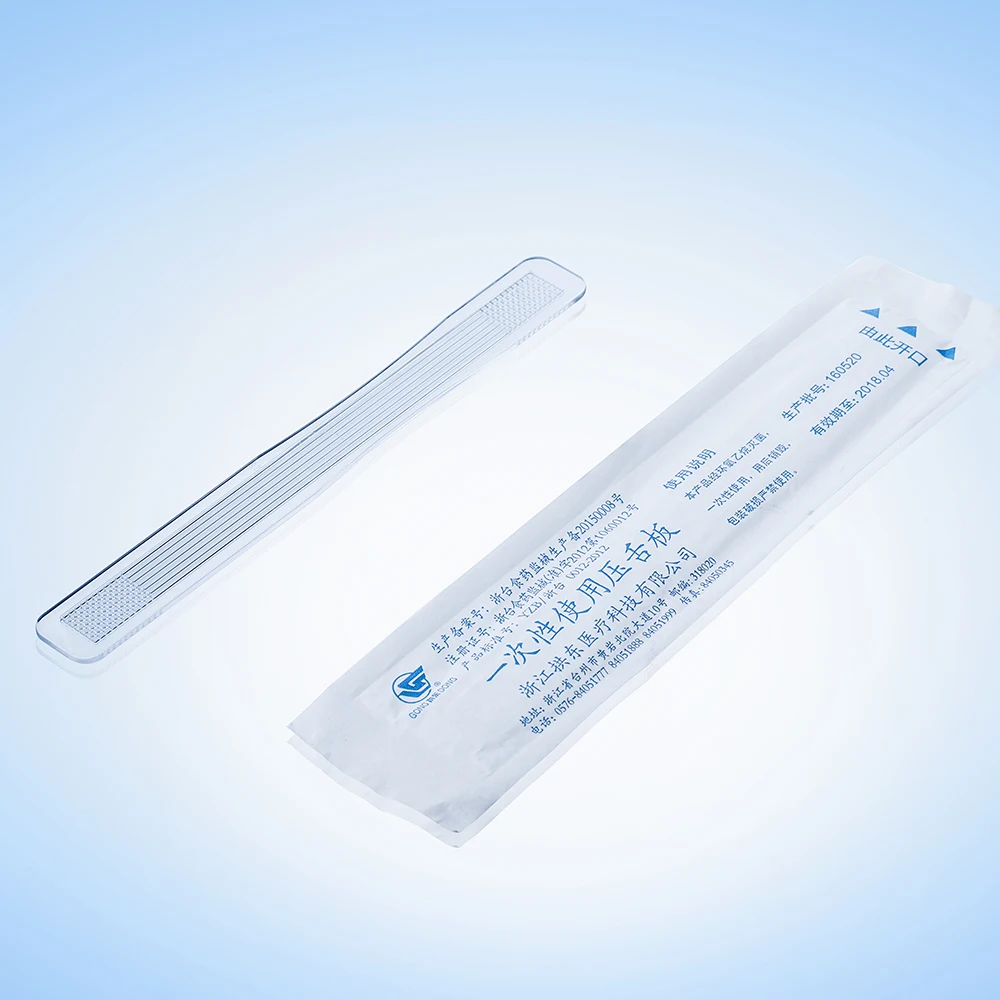 Wholesale hospital plastic medical disposable tongue depressor