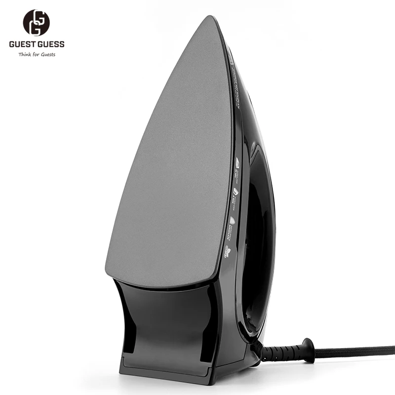 2023 Guest Guess Non-stick Soleplate Wholesale Chinese Manufacturer Hotel Steam Iron Electric Hand Commercial Steam Press Iron