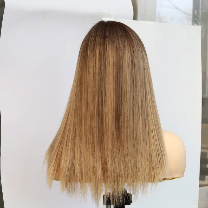 Fiona blonde wig glueless full HD lace human wig