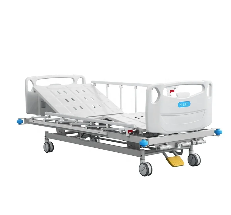 Hospital Furniture Medical Orthopaedics Traction Frame Bed For Patients 3 Function Manual Medical Bed