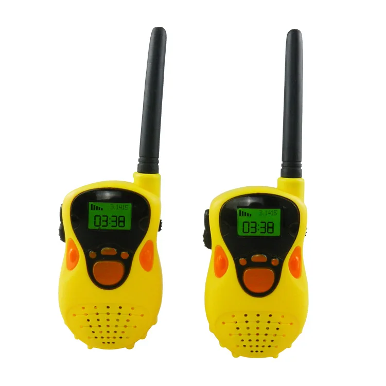 2 Pcs/Set Children Toys 22 Channel Toy Two Way Radio UHF Long Range Handheld Transceiver Walkie Talkies for Kids Gift
