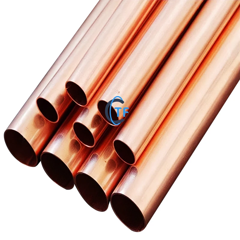 12 inch copper tube 15 m seamless AC copper straight pipe for air conditioners