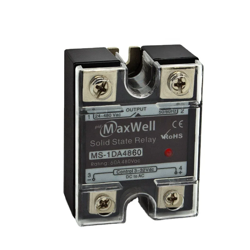  Maxwell MS-1DA4860 ssr-60da твердотельные реле постоянного