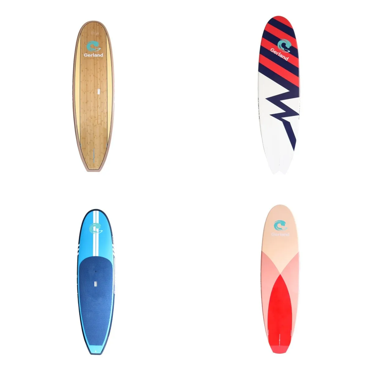 Factory Price Surfing Wooden Surfboards SUP SurfBoards boards and paddles wholesale EPS Core HandBoard Surf Paddle Board