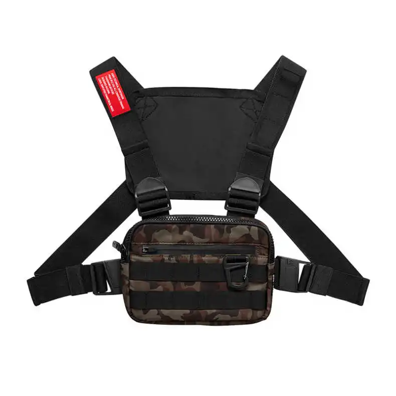 Оптовая продажа, наружная тактическая нагрудная сумка из ткани Оксфорд для отдыха, альпинизма, велоспорта, унисекс
