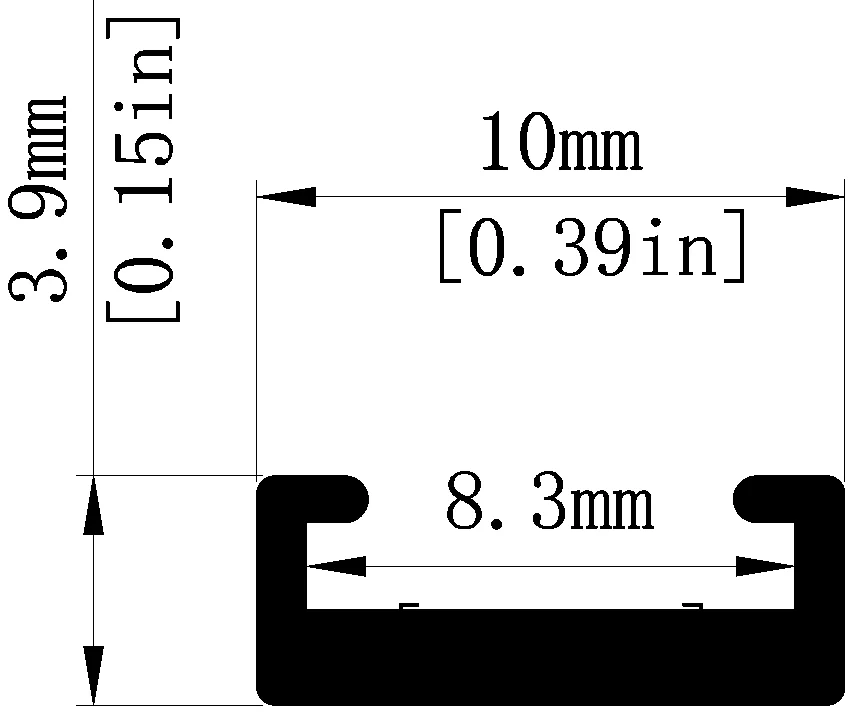 wholesale 6000 series aluminium alloy extrusion led aluminium profile LS-013