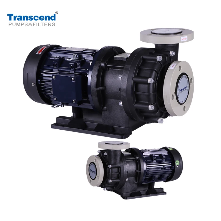 Transcend TMP Sealless High Pressure Horizontal Magnetic Drive Submersible Acid Water Pump Frpp Material Centrifugal Pump