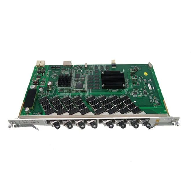 ETGH epon service board with 16 SFP modules for C300 C320 XPON OLT support 1024 users