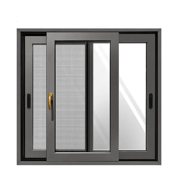 European Standard double glass aluminium window sliding windows for houses