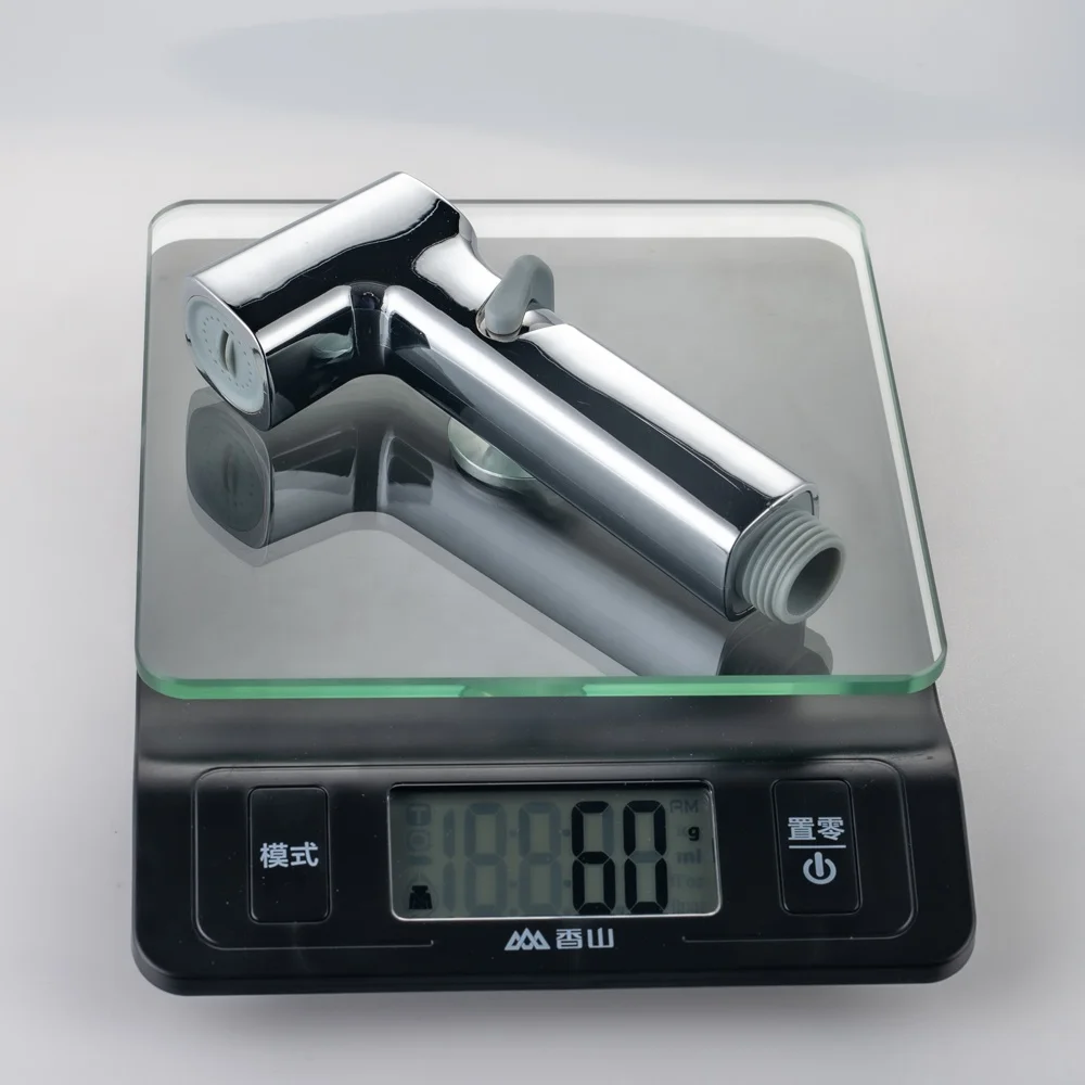 TB-617  stainless steel shower hose abs/pvc/plastic chrome shattaf sprayer bidet set